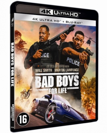 Locandina italiana DVD e BLU RAY Bad Boys for Life 